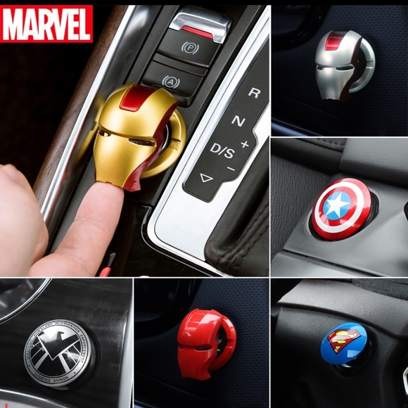 Marvel Ironman Power button Cover - Picture 2 of 3